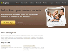 Tablet Screenshot of bitreplica.com
